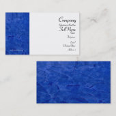 Toscaanse Blauwe Visitekaartjes 2.0 (Voorkant / Achterkant)