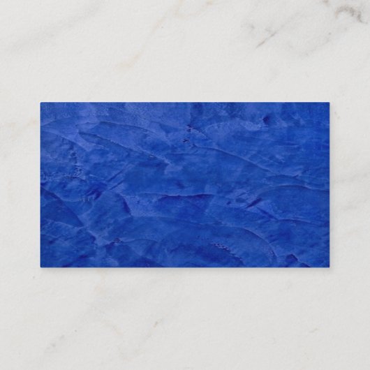 Toscaanse Blauwe Visitekaartjes 2.0 (Achterkant)