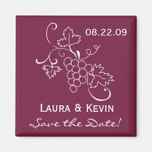 Toscaanse bruiloft Save the Date Magneet