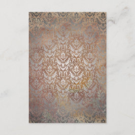  Toscaanse Damast Elegante RSVP-kaarten RSVP Kaartje