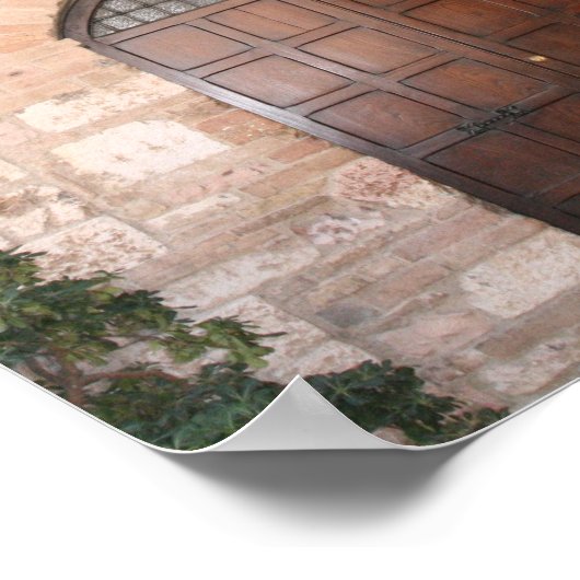 Toscaanse deur poster (Hoek)