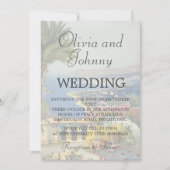 Toscaanse Elegante Mediterrane Thema Bruiloft Kaart (Voorkant)