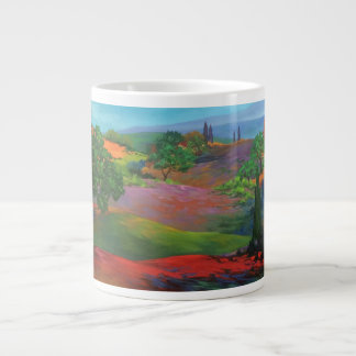 Toscaanse fantasie grote koffiekop