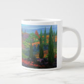 Toscaanse fantasie grote koffiekop (Rechts)