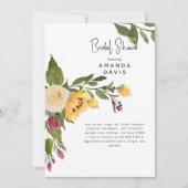 Toscaanse gouden zonnebloem bloempit Vrijgezellenf Kaart (Voorkant)