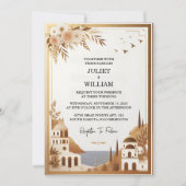 Toscaanse Italiaanse koffie Sorrento Casual bruilo Kaart (Voorkant)