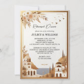 Toscaanse Italiaanse koffie Sorrento repetitie din Kaart (Voorkant)