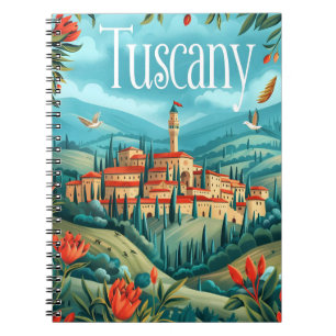 Toscaanse kunst notitieboek