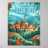 Toscaanse kunst poster (Voorkant)