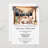 Toscaanse land buiten bruiloft Italiaanse wijngaar Kaart (Voorkant / Achterkant)