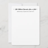 Toscaanse land dineren zomer wijngaard bruiloft kaart (Achterkant)