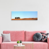 Toscaanse landschap met cipressen panorama canvas (Insitu (Woonkamer))