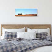 Toscaanse landschap met cipressen panorama canvas afdruk (Insitu (Slaapkamer))