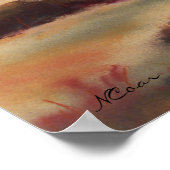 Toscaanse landschap poster (Hoek)