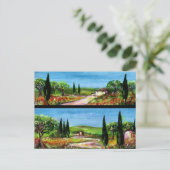 TOSCAANSE LANDSCHAPPEN BRIEFKAART (Staand voorkant)