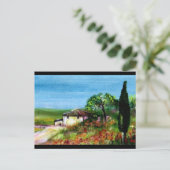 TOSCAANSE LANDSCHAPPEN BRIEFKAART (Staand voorkant)