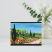 TOSCAANSE LANDSCHAPPEN BRIEFKAART (Staand voorkant)