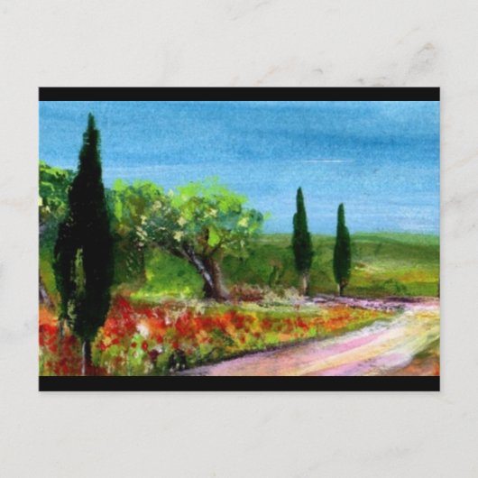 TOSCAANSE LANDSCHAPPEN BRIEFKAART (Voorkant)