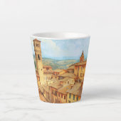 Toscaanse latte Mok (Voorkant)