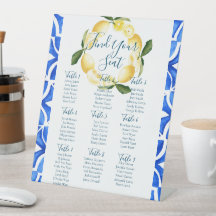 Toscaanse Lemon Waterverf Tegel Zitbord