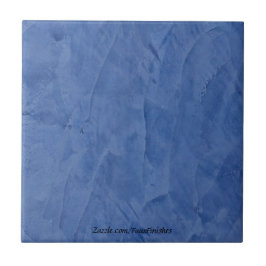 Toscaanse lichtblauwe faux finish tegeltje