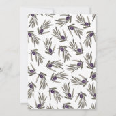 Toscaanse Olijven bruiloft, Kaart (Achterkant)