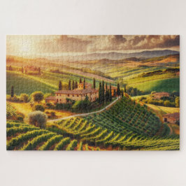 Toscaanse platteland - Adembenemend Schilderachtig Legpuzzel