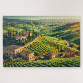 Toscaanse platteland - Adembenemend Schilderachtig Legpuzzel