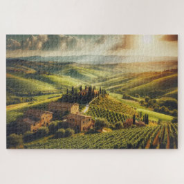 Toscaanse platteland - Adembenemend Schilderachtig Legpuzzel