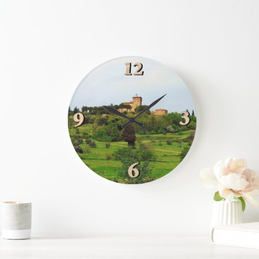Toscaanse platteland grote klok (Huis)