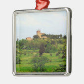 Toscaanse platteland metalen ornament (Links)