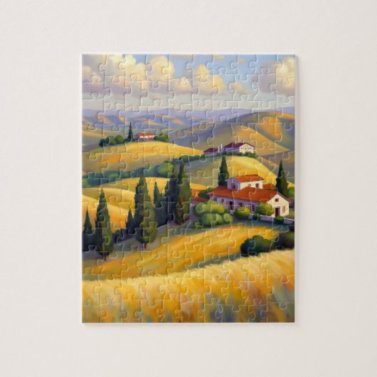 Toscaanse puzzel (Verticaal)