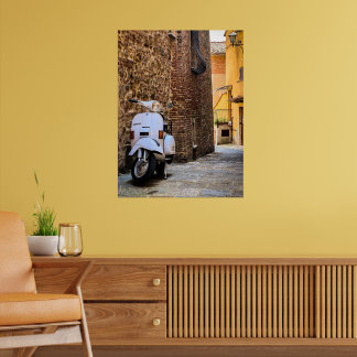 Toscaanse scooter poster