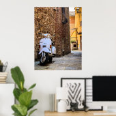Toscaanse scooter poster (Thuiskantoor)
