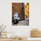 Toscaanse scooter poster (Keuken)