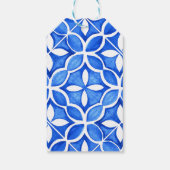 Toscaanse Tegel Waterverf met citroen Cadeaulabel (Achterkant)