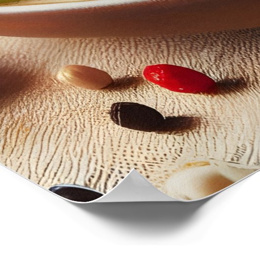 Toscaanse truffel verleiding 24x36 poster (Hoek)