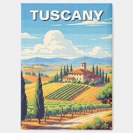  Toscaanse villa Magneet