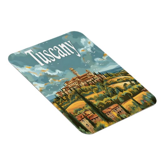 Toscaanse Vintage Magneet (Rechterzijde)