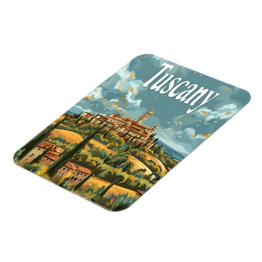 Toscaanse Vintage Magneet (Linkerzijde)