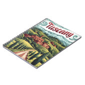 Toscaanse vintage notitieboek (Linkerzijde)