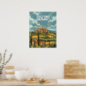 Toscaanse Vintage Poster (Keuken)