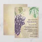 Toscaanse weddenschappen in de wijnbouw Kaart (Voorkant / Achterkant)