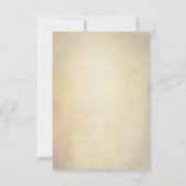 Toscaanse  winerij Wineyard Wedding RSVP-kaarten RSVP Kaartje (Achterkant)