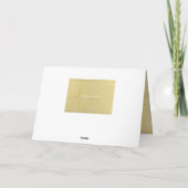 Toscaanse zon dank u bedankkaart (Achterkant)