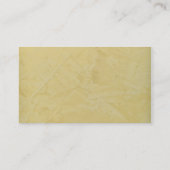 Toscaanse zon interieur designer Visitekaartjes 00 (Achterkant)