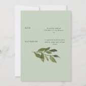 Toscaanse zonnebloemen in het Vrijgezellenfeest Bl Kaart (Achterkant)