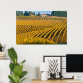 Toscaanse zwarte Walnut Inn boven de Poster (Thuiskantoor)