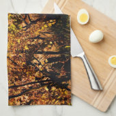 Toscana County in het najaar Theedoek (Quarter Fold)