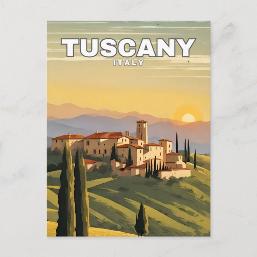 Toscana Exotic Briefkaart (Voorkant)